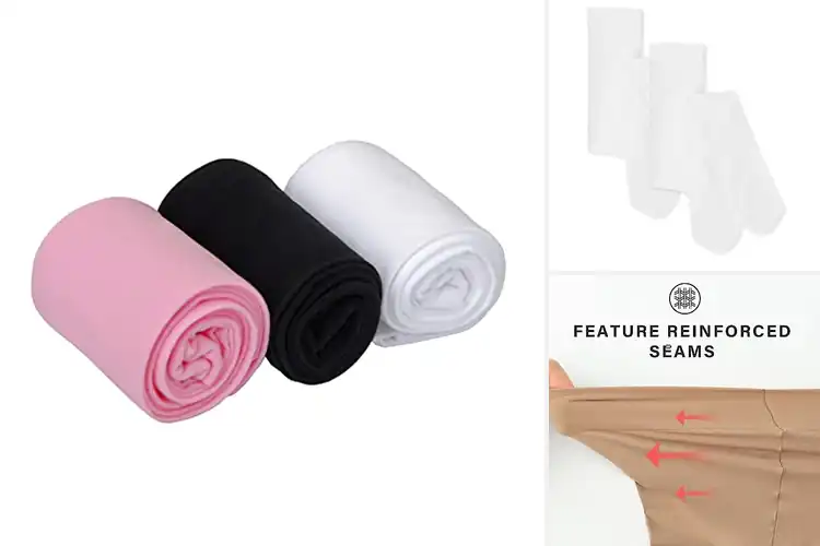Detailed view of Best All Occasion Tights For Girls: Comfort Meets Style