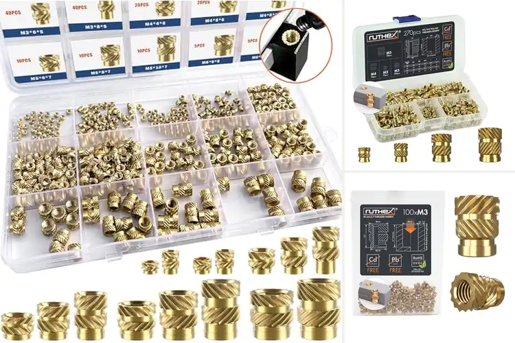 Detailed view of Best Brass Insert For 3D Printers