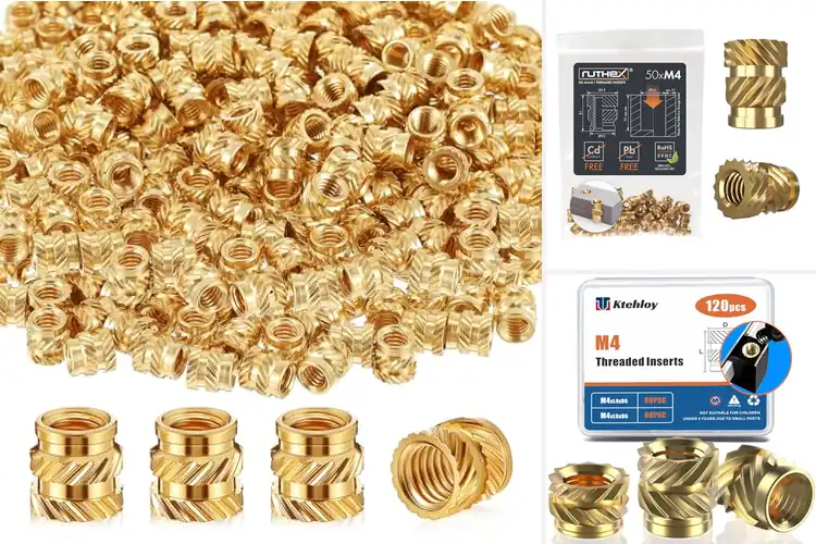 Detailed view of Best Brass Insert For Threaded M4 Inserts