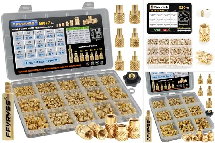Detailed view of Best Brass Inserts For 3D Printing