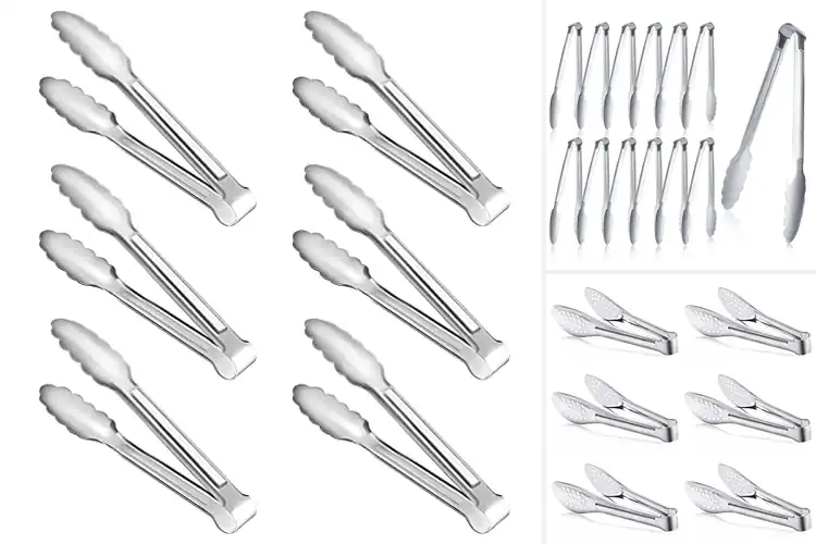 Detailed view of Best Buffet Serving Tongs