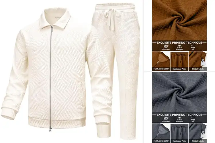 Detailed view of Best Casual Tracksuit Set For Men