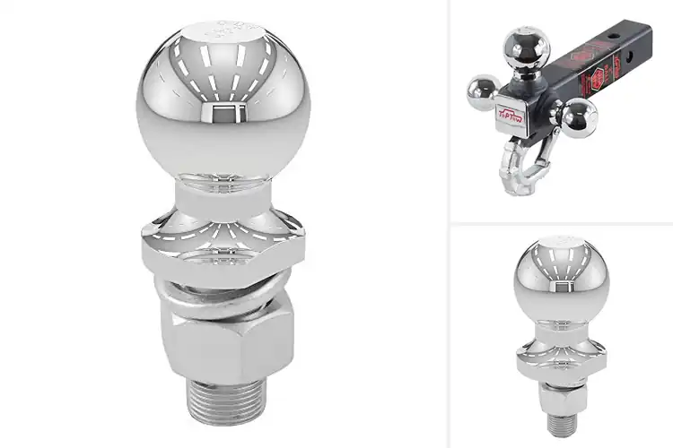Detailed view of Best Chrome Hitch Balls for Strong, Safe Towing