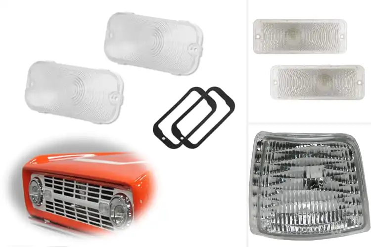 Detailed view of Best Clear Lens Signal Lights for Ford Bronco