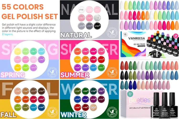 Detailed view of Best Color Gel Polishes