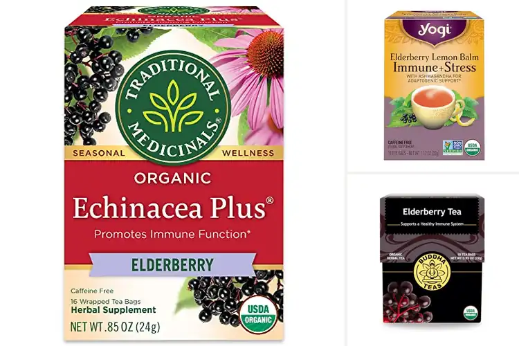 Detailed view of Best Elderberry Teas: 10 Top Picks for Flavor & Wellness