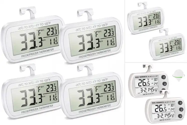 Detailed view of Best Freezer Thermometers With Max/Min Record