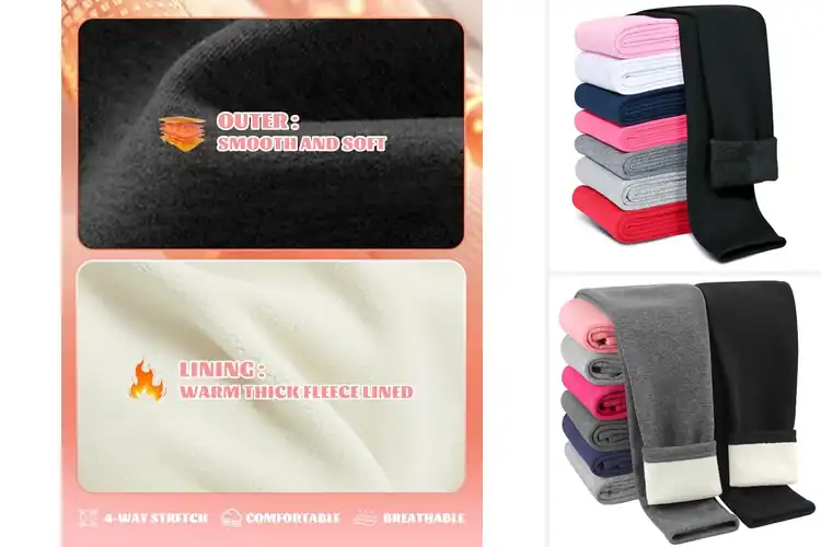 Detailed view of Best Girls Winter Leggings