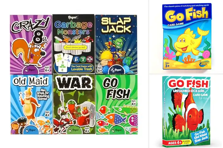 Detailed view of Best Go Fish Card Games For Children