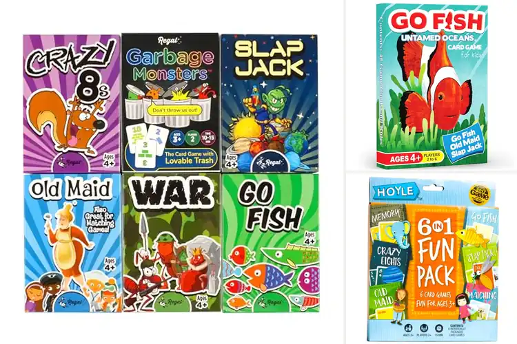 Detailed view of Best Go Fish Card Sets for Fun Family Play