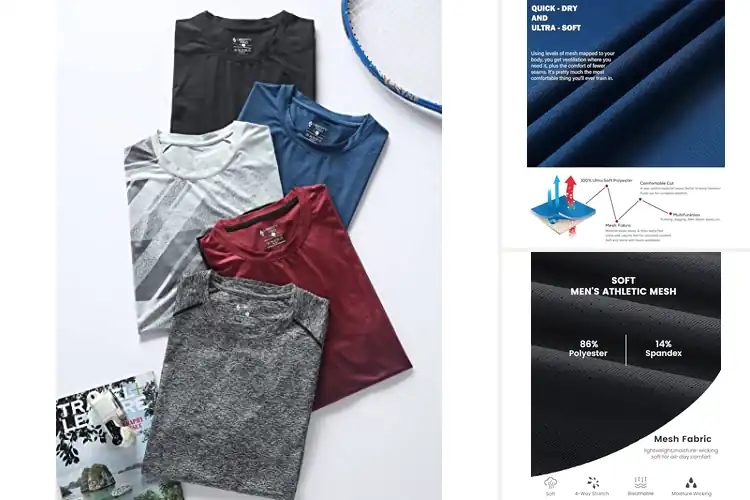 Detailed view of Best Gym Training Shirts: Stay Cool, Perform Better