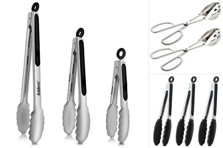 Detailed view of Best Heavy Duty Serving Tongs