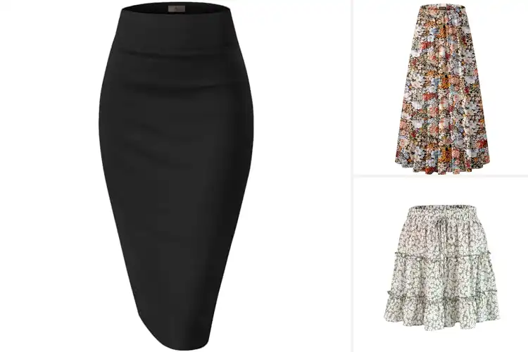 Detailed view of Best High Waisted Skirts