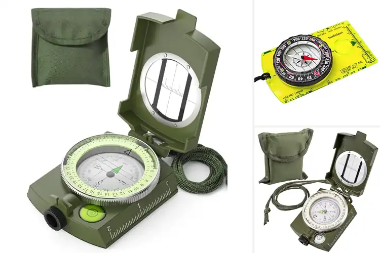 Detailed view of Best Hiking Compasses