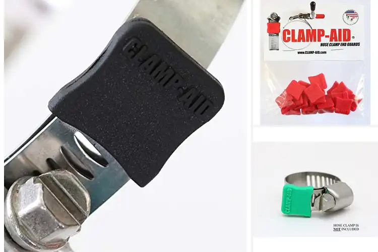 Detailed view of Best Hose Clamp End Caps