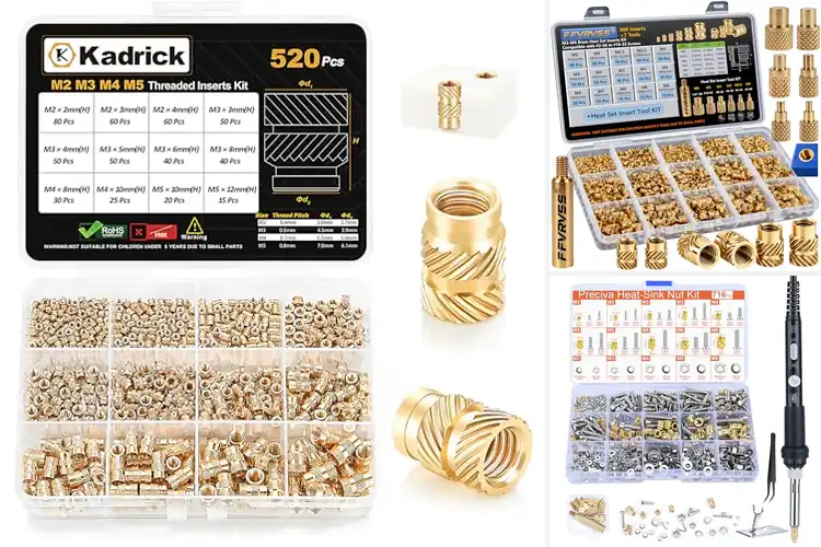 Detailed view of Best Inserts For 3D Prints