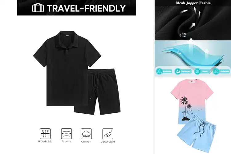 Detailed view of Best Lightweight Breathable Mens Set