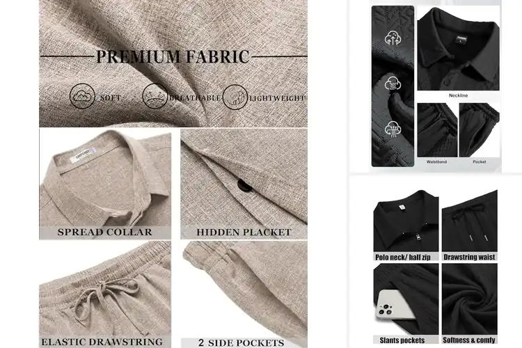 Detailed view of Best Lightweight Shirt Shorts for Cool, Fresh Comfort