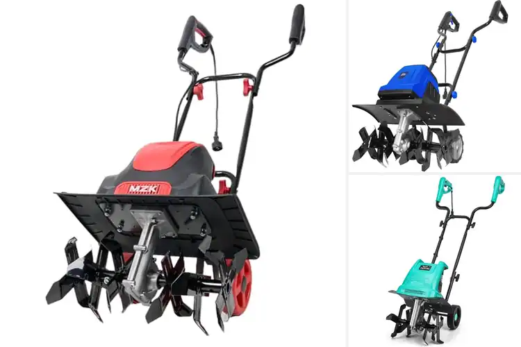 Detailed view of Best Lightweight Tiller With Wheels