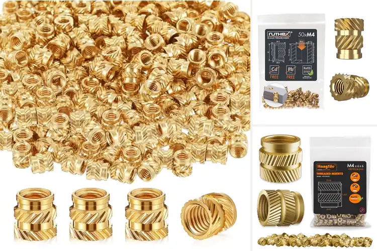 Detailed view of Best M4 Brass Inserts