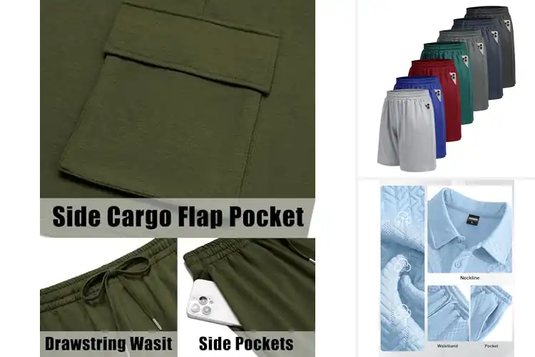 Detailed view of Best Men Shorts Sets