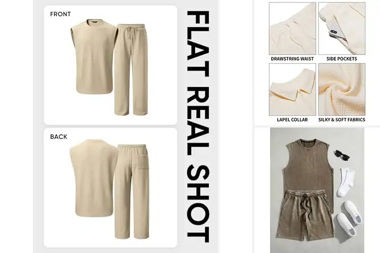 Detailed view of Best Men’s Muscle Fit Outfit Sets for Sharp, Confident Style