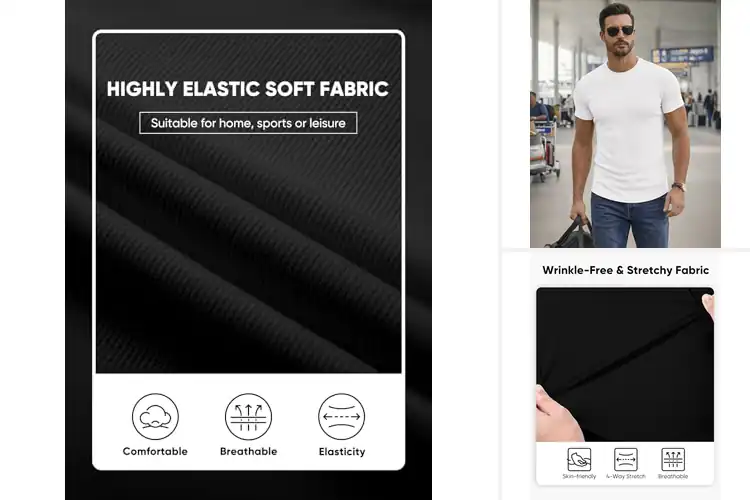 Detailed view of Best Men’s Muscle Fitting Outfits