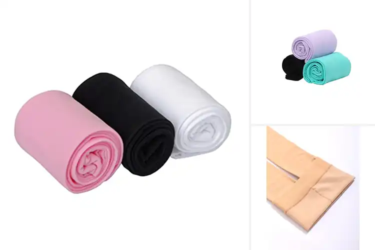 Detailed view of Best Microfiber Soft Tights For Girls