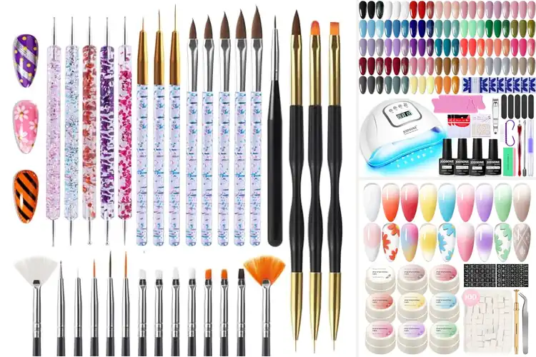 Detailed view of Best Nail Art Supplies: Easy, Stunning Designs at Home