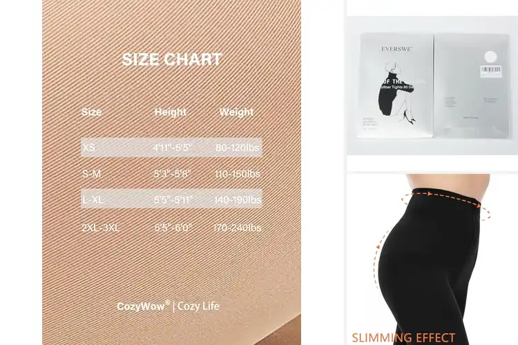 Detailed view of Best Opaque Tights