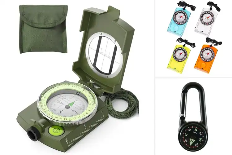 Detailed view of Best Portable Compasses