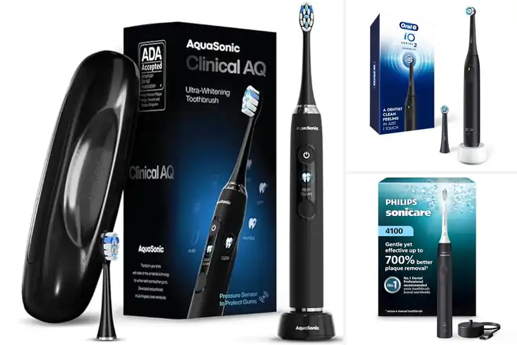 Detailed view of Best Pressure Sensor Indicator Toothbrush