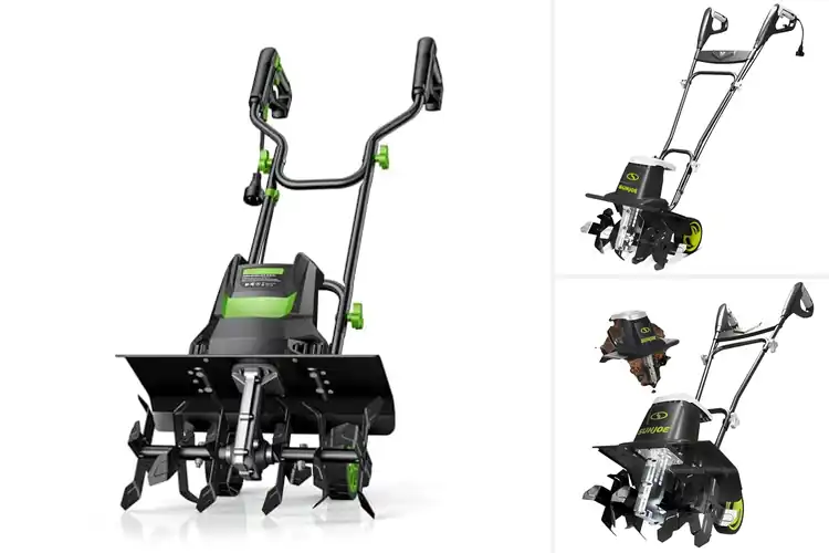 Detailed view of Best Reinforced Steel Tine Tillers