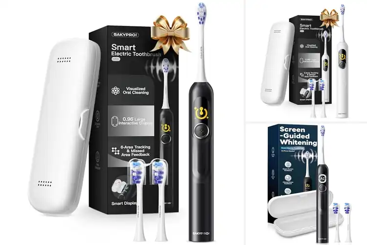 Detailed view of Best Smart Toothbrush With LCD Display