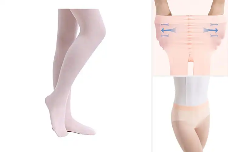 Detailed view of Best Snug Fit Tights For Ballet Practice