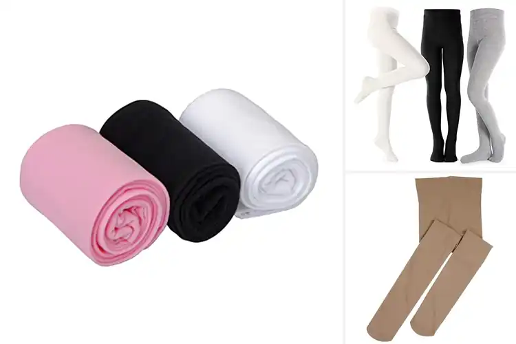 Detailed view of Best Stretchy And Snug Fit Tights For Girls