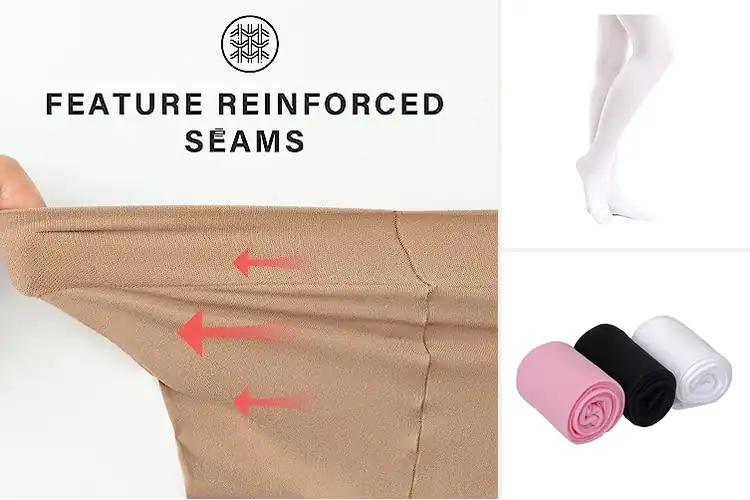 Detailed view of Best Stretchy Kids Tights For Movement