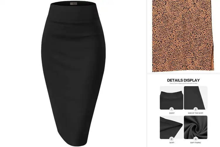 Detailed view of Best Stretchy Skirts