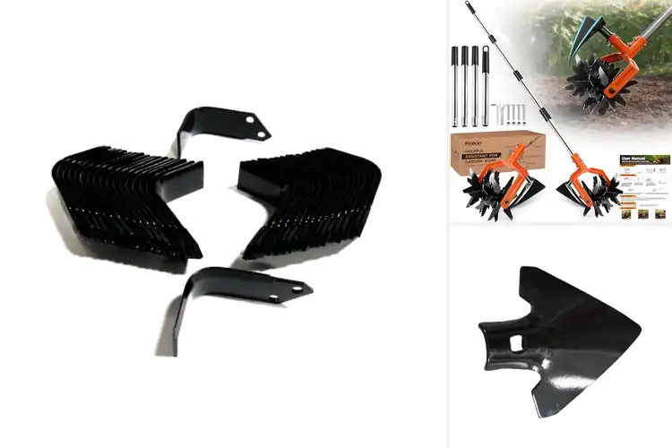 Detailed view of Best Sturdy Tiller Blades: Effortless Gardening