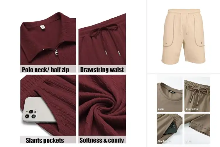 Detailed view of Best Summer Tracksuits For Men: Stay Cool & Stylish