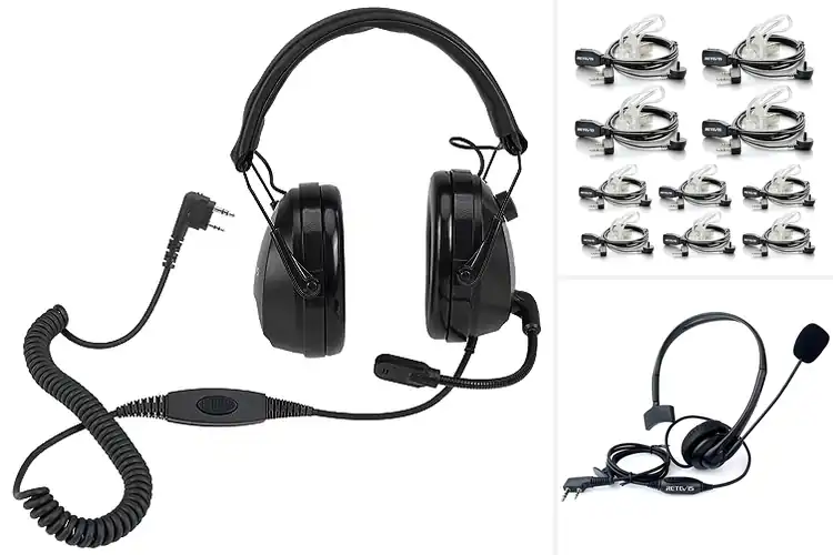 Detailed view of Best Two-Way Radio Headsets