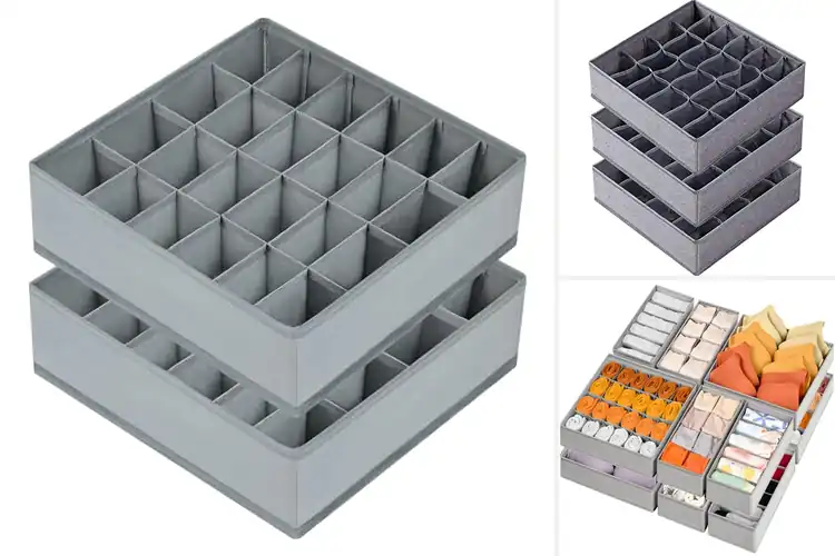 Detailed view of Best Underwear Organizers to Declutter Your Drawer Fast