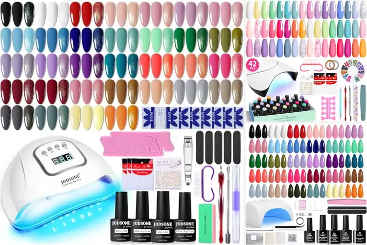 Detailed view of Best UV Gel Nail Sets