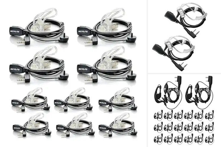 Detailed view of Best Walkie Talkie Earpieces