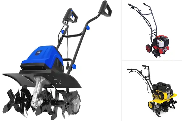 Detailed view of Best Wheel Assisted Tiller For Easy Transport